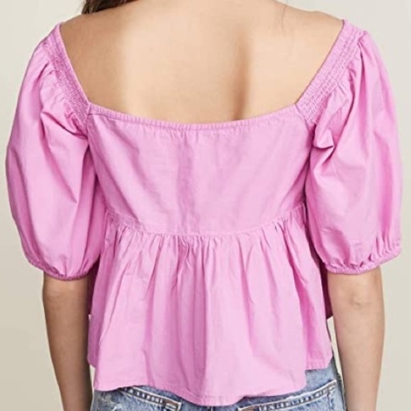 Free People Veronica Sweetheart Top in Orchid Size Small - Picture 3 of 8